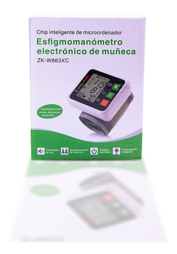 Tensiómetro Digital De Muñeca Exacto En Caja + Cofre