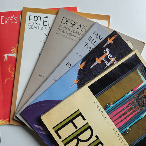 Erté - Lote De Seis Libros - Art Decó