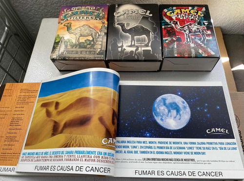 Colección Cigarros Camel (Usado)