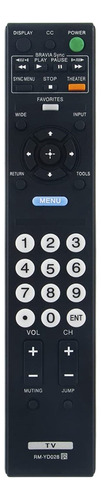 Reemplazo De Control Remoto Rm-yd028 Para Led Kdl-32l5000 K