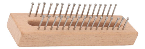 Tabla De Tejer De Madera Cuadrada, Herramienta De Tejido Art