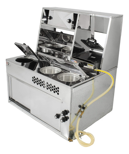 Carrinho de comida R2 R0088 Kit completo para cachorro-quente