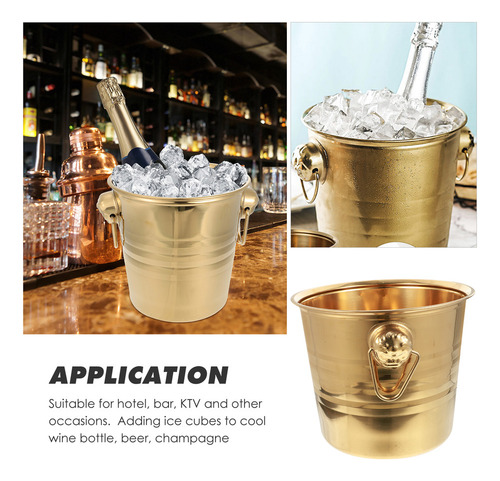 Cubo For Enfriar Vino, Barra De Hielo
