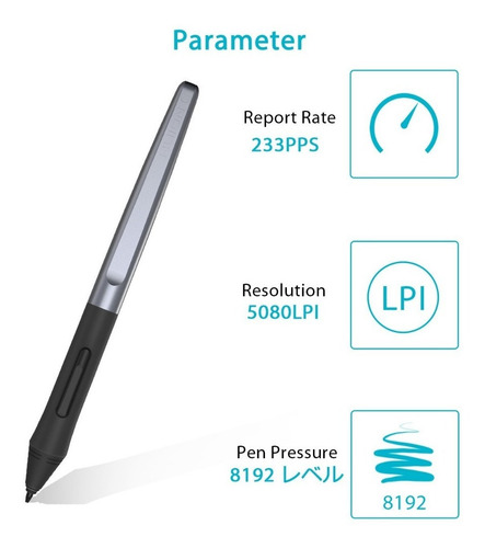 Lapiz Pw100 Tableta Diseño Grafico Arquitectura Huion
