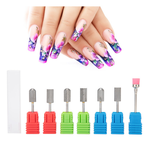 Broca Eléctrica De Acero De Tungsteno Para Uñas, Manicura Y