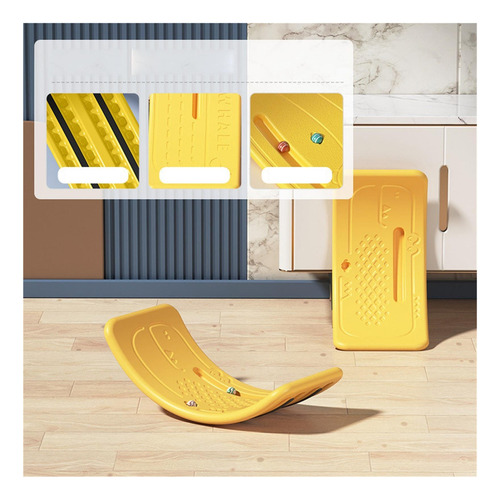 Brinquedos Infantis De Prancha De Equilíbrio, Amarelo