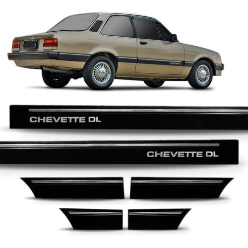 Friso Lateral Chevette Dl 1987 A 1990