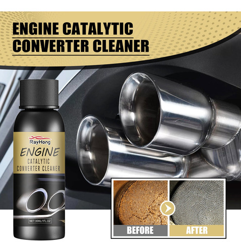 Limpiador De Motores, 30 Ml, Limpiador De Convertidores Cata