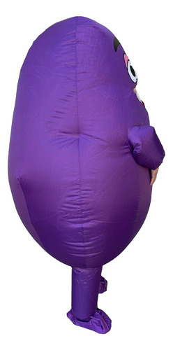 Mr Puffy Mueca Inflable - Disfraz Inflable Divertido, Transp
