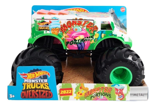 Carro Hot Wheels Oversized Monster Truck Metal