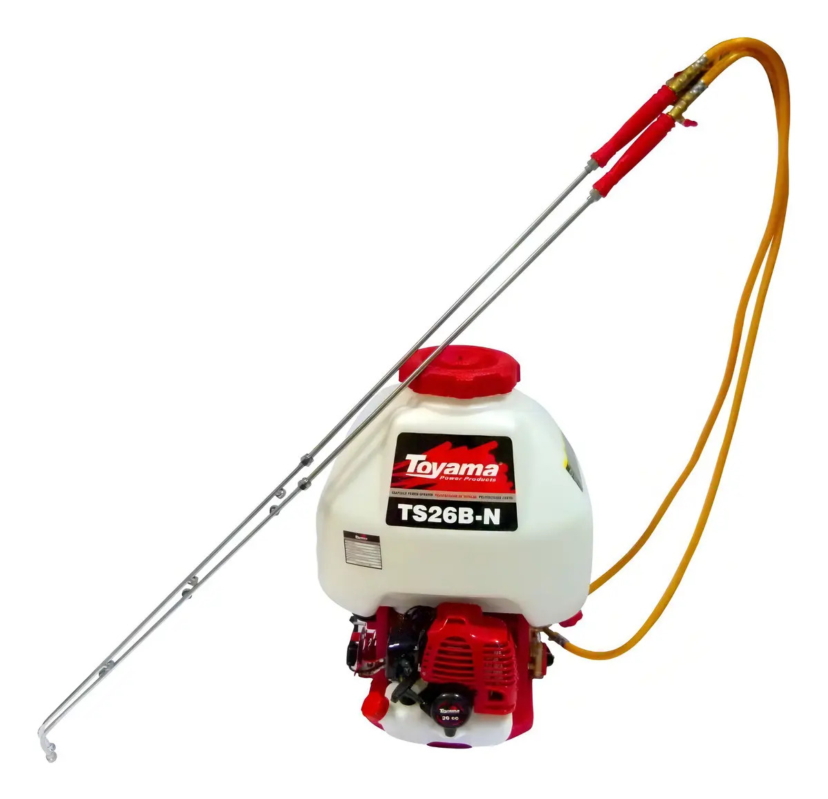 Pulverizador Costal Gasolina Toyama TS26B 25L 2 Lanças 26cc