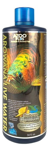 Azoo Plus Arowana Live Water 1l Acondicionador Para Peces