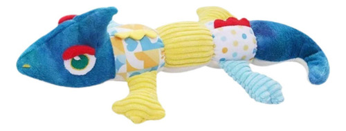 Juguete De Perro Chillido Regalo De Peluche Con Juego Azul