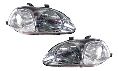 Faro Delantero Honda Civic 96-98 Izq-der