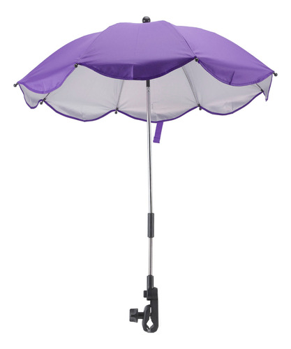 Paraguas Violet Universal Para Cochecito, 14 Pulgadas, Uv