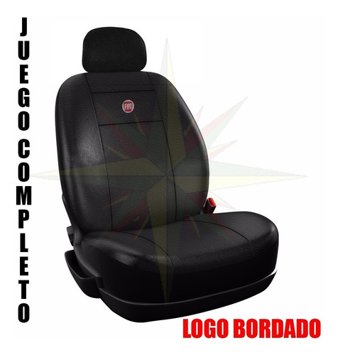 Imagen 3 de 8 de Funda Cubre Asiento Cuero Fiat 128 147 Uno Duna Palio Siena ( Juego Completo )
