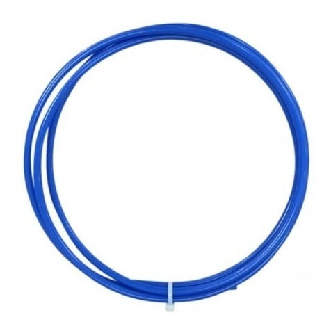 Imagen 2 de 4 de Manguera Para Dispenser De Agua 1/4 - 6mm X 5 Mts Azul
