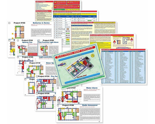Circuitos Snap Clásico Sc-300 Electrónica De Exploración Kit