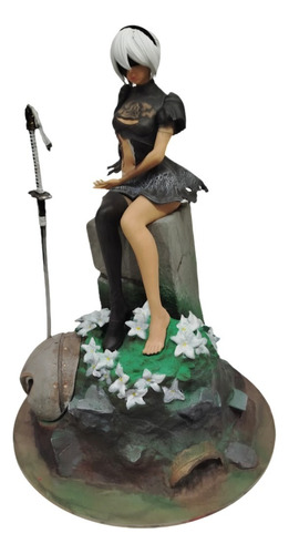Figura Resina 3d De 2b Nier Automata Genérica