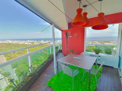 Penthouse En Alquiler En Los Cacicazgos. Av. Anacaona