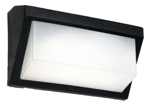 Imagen 1 de 1 de Lámpara led de pared Faroluz 4313 color negro por 1 unidad