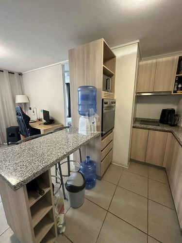 Arriendo Acogedor Departamento Metro Rodrigo De Araya, 1d 1b