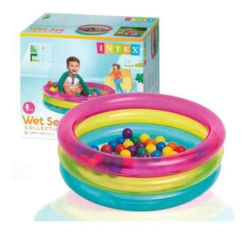 Centro de juegos hinchable 50 bolas