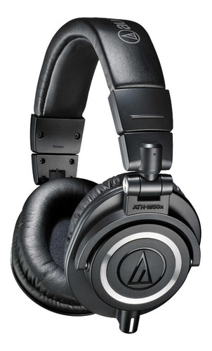 Imagen 1 de 3 de Audífonos Audio-Technica M-Series ATH-M50x x 1 unidades negro