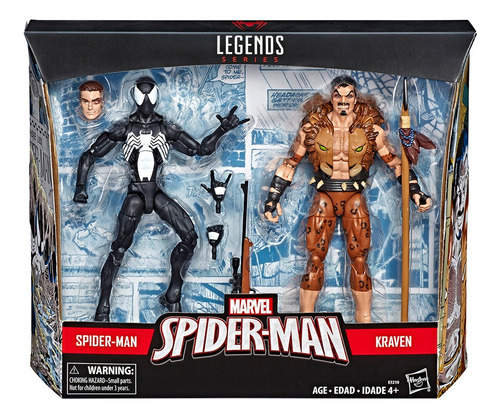 Spiderman + Kraven Marvel Legends Nuevo Sellado Original Env