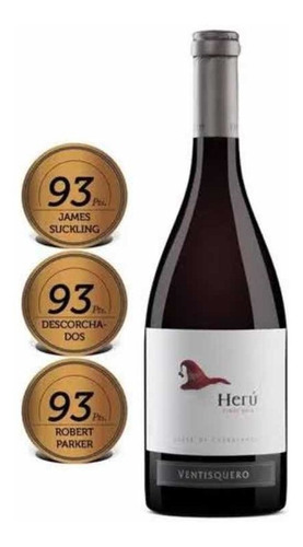 Herú Ultra Premium Pinot Noir Vinho Chileno 750ml 2018