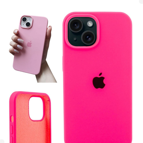 Capa Capinha Silicone Case Aveludada Compatível iPhone 13pro