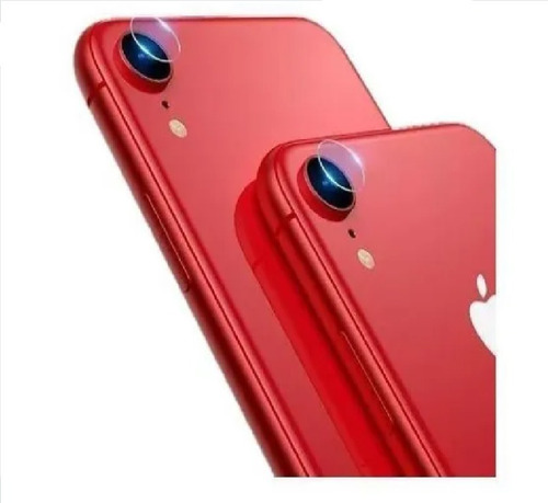 Mica Cristal Camara Para iPhone XR X 8 Xs Max 8 Plus Lujo