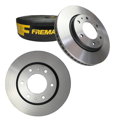 Par Disco Freio Dianteiro L200 New Triton Sport 2.4 Fremax
