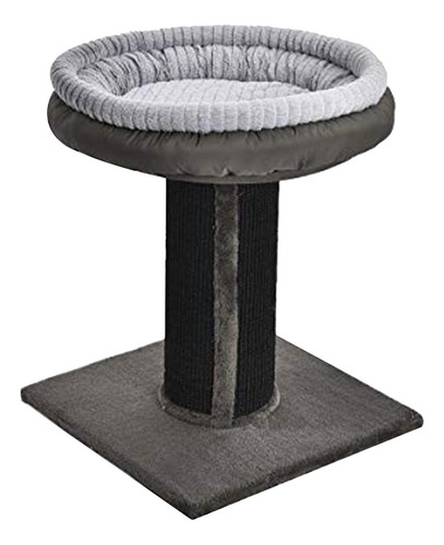 Poste Rascador Para Gatos Con Cama De Felpa Para Gatos, Cama