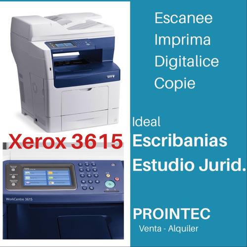Impresora Xerox 3615 Usada Fotocop. Scanner Suc.cordoba