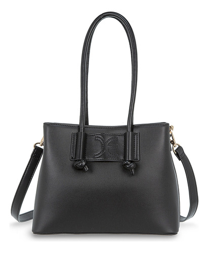 Bolsa Satchel Cloe Quembil I Grande Color Negro