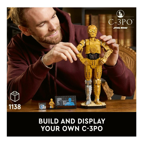 Lego® Star Wars C-3po Figura De Droide Construible,