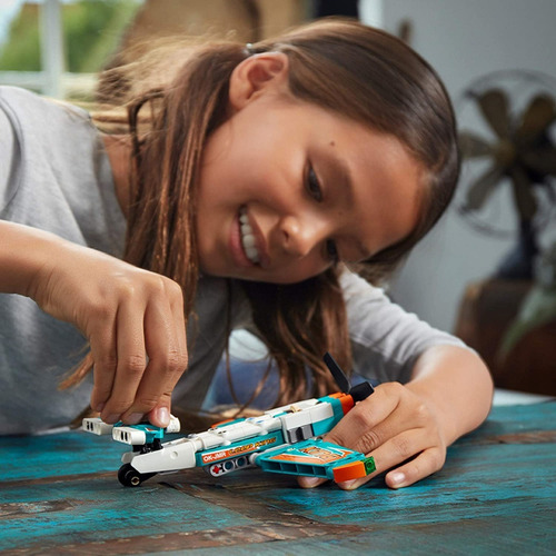 Set de construcción Lego Technic Race plane 154 piezas en caja