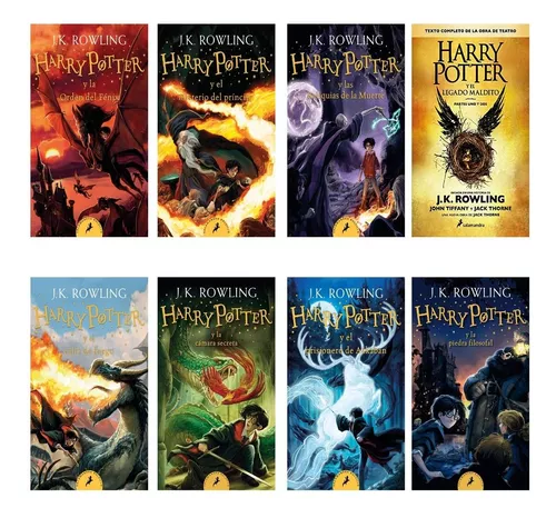 Coffret Harry Potter en 8 tomes (Harry Potter #1-8) by J.K. Rowling