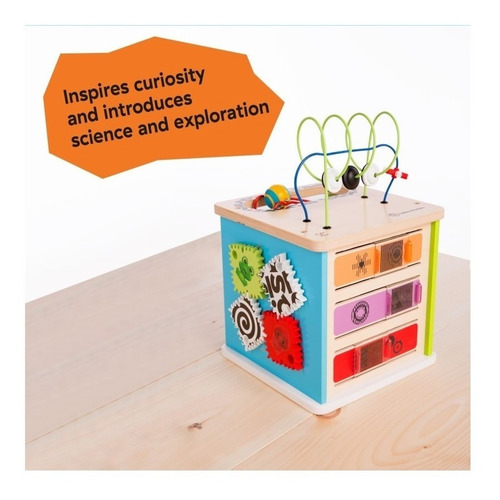 Cubo De Ingenio Didáctio +12m Hape Actividades Ciencia Juego