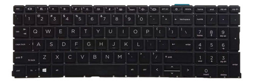 Teclado Para Portátil Con Diseño Retroiluminado En Inglés