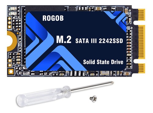 Rogob 256 Gb M.2 Sata Ssd 2242 Ngff B&m Key Unidad Interna D