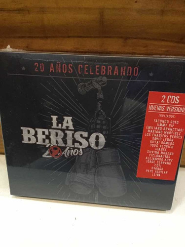 La Beriso 20 Años Cd Doble Nuevo