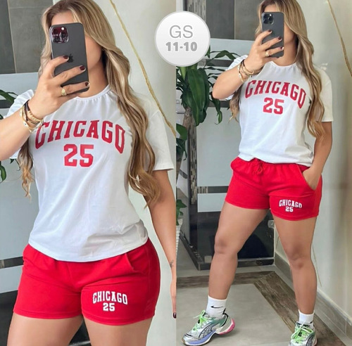Conjunto Deportivo Para Dama . Shorts. Licra