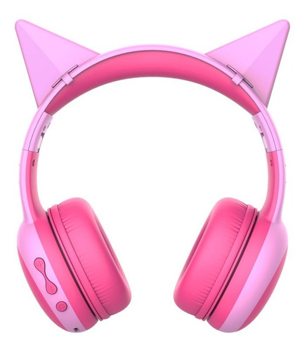 Auriculares Bluetooth Orejas De Gato Limitador Volumen Niños