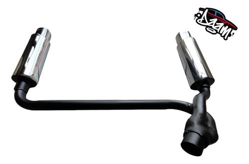 Sistema De Escape Deportivo Con Doble Resonador Chevy