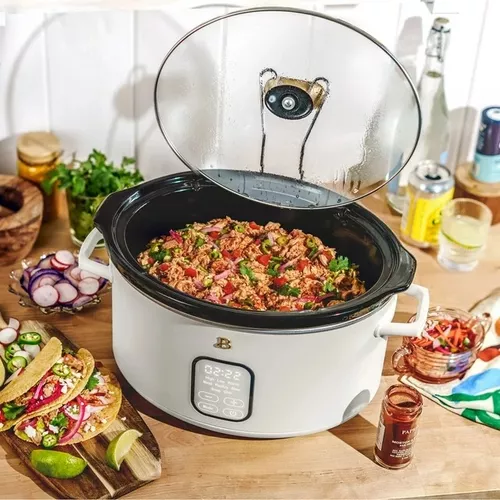 Crock-pot, olla de cocción lenta, con capacidad de 5.7 litros.