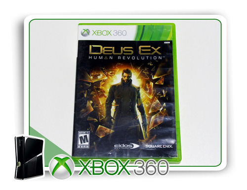 Deus Ex Human Revolution Original Xbox 360 - Mídia Física