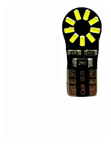 2 Ampolletas Led T10 W5w Canbus Patente Tablero Sinóptico
