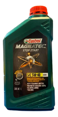Aceite Castrol Magnatec Stop Start 5w40 A5 X 5 Litros